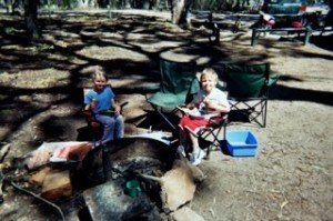 camping with kids