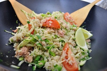 Chili Lime Tuna Quinoa Salad