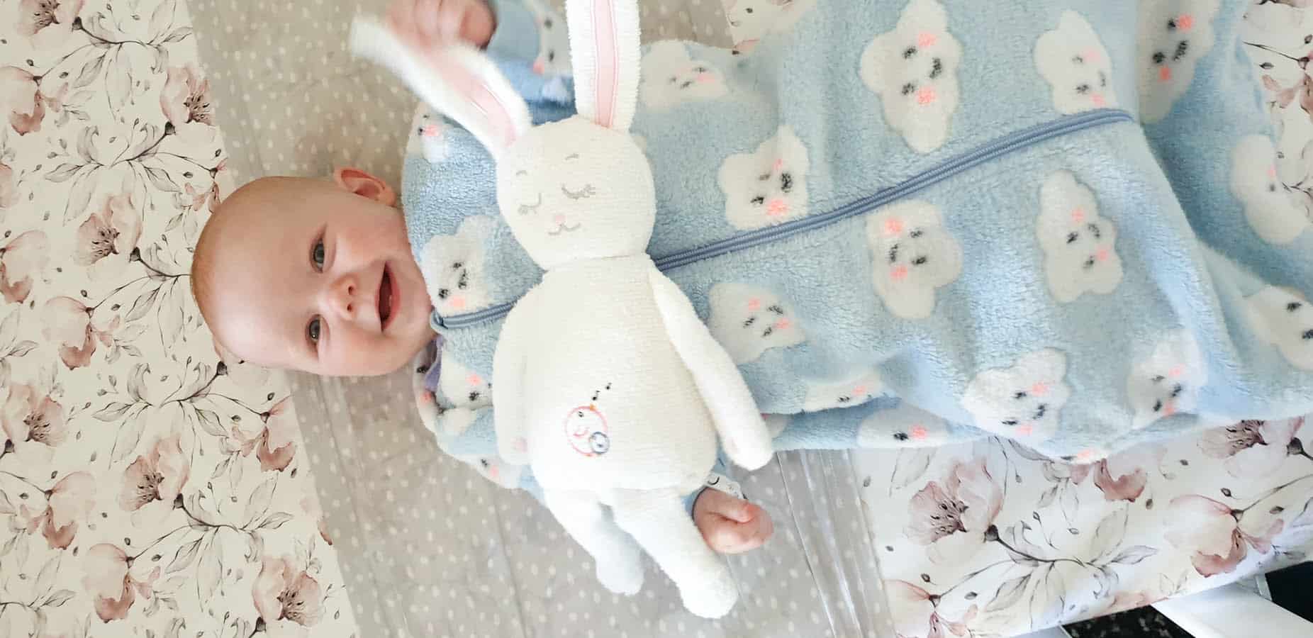 Baby with Bibis Bunny