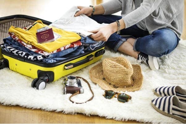 Packing a Suitcase for Travel