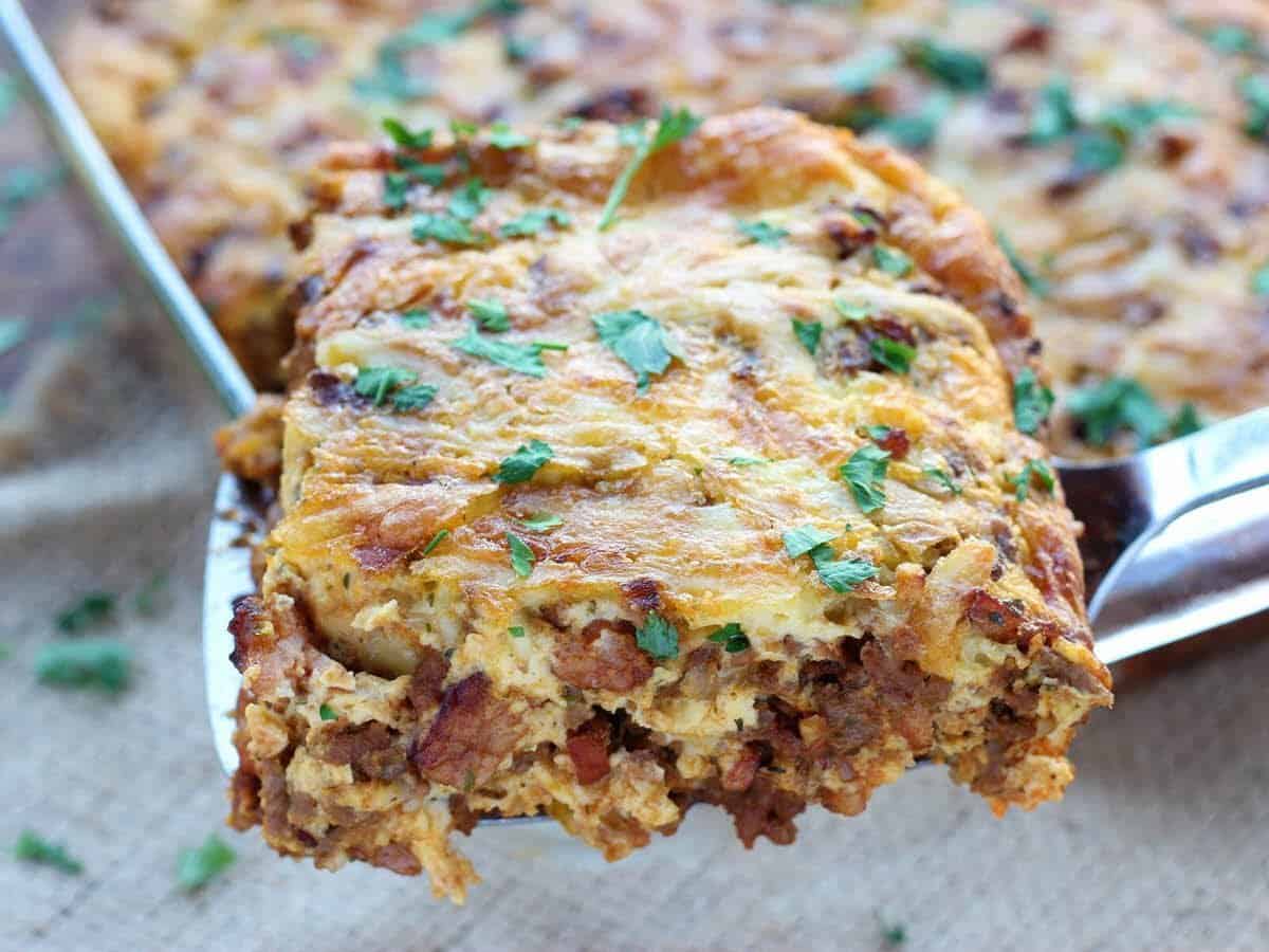 Bacon Cheeseburger Casserole