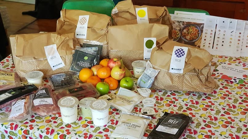 Hello Fresh Family Box review - lots of Hello Fresh recipes plus a fruit box