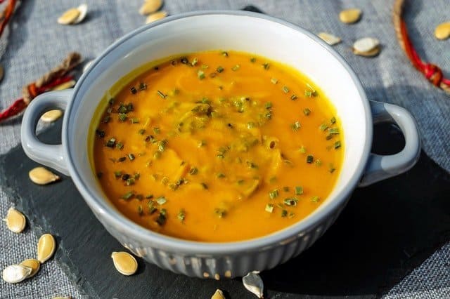 chicken and pumpkin soup