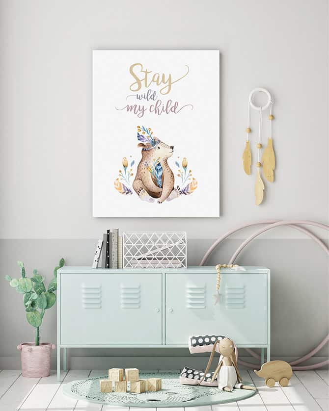 wall art decoration with inspirational quotes
