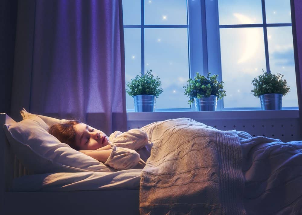 A child sleeping 