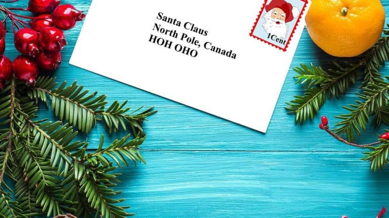 Letter to Santa template printable