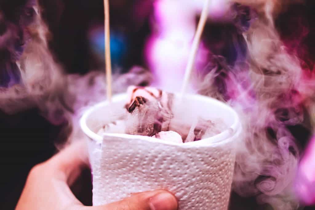 extra cold home-made ice cream