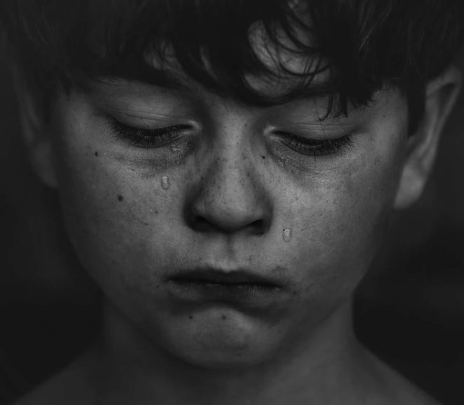 sad child