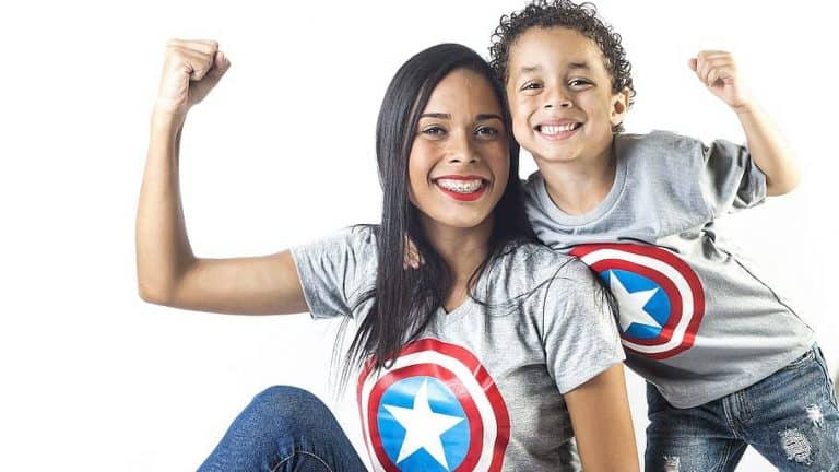 Matching family t-shirts