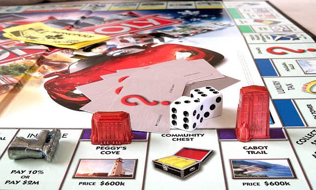 Monopoly is a classic game for the family on game nights