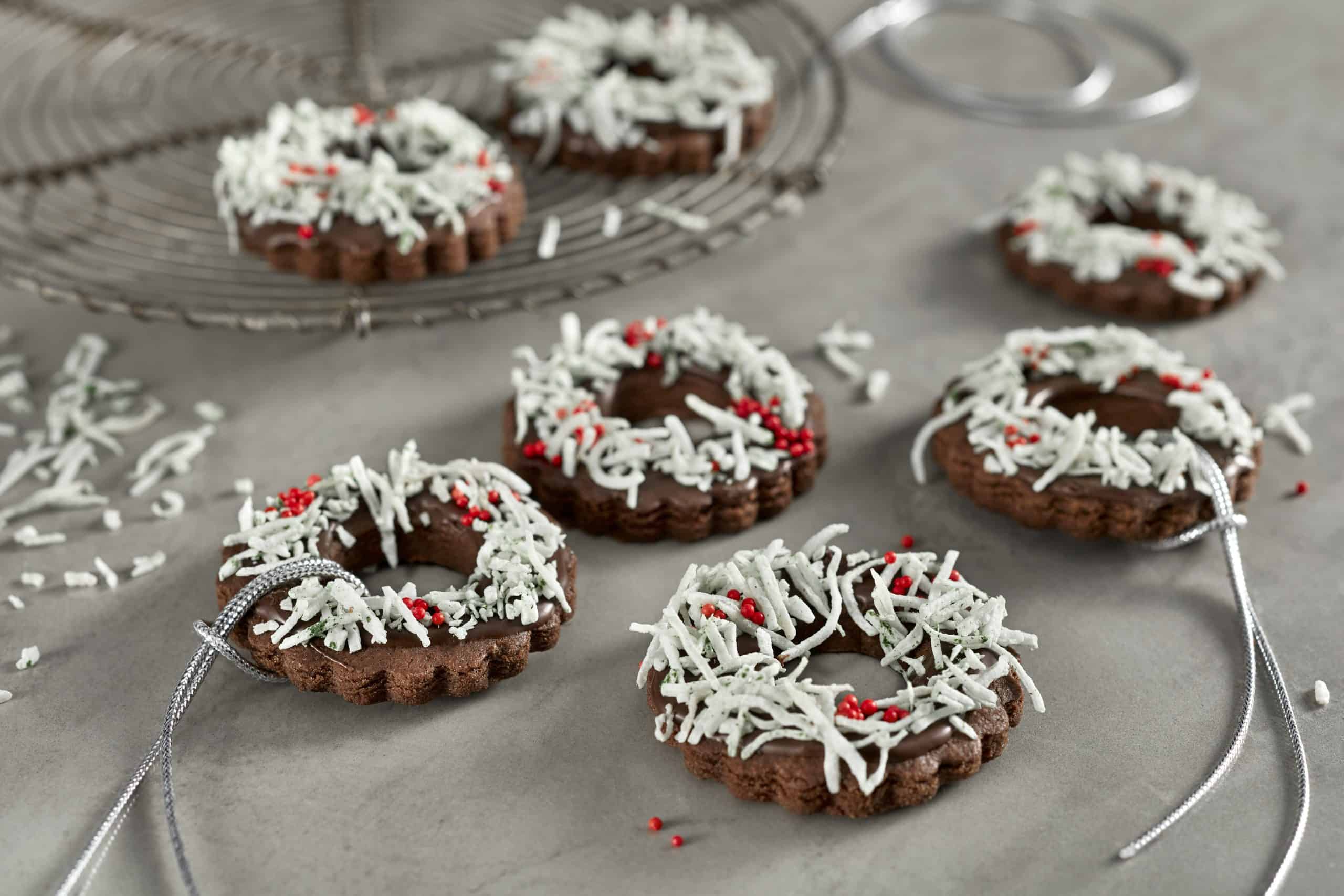 Christmas Recipe: Get Festive With McKenzie’s Chocolate Wreaths Biscuits