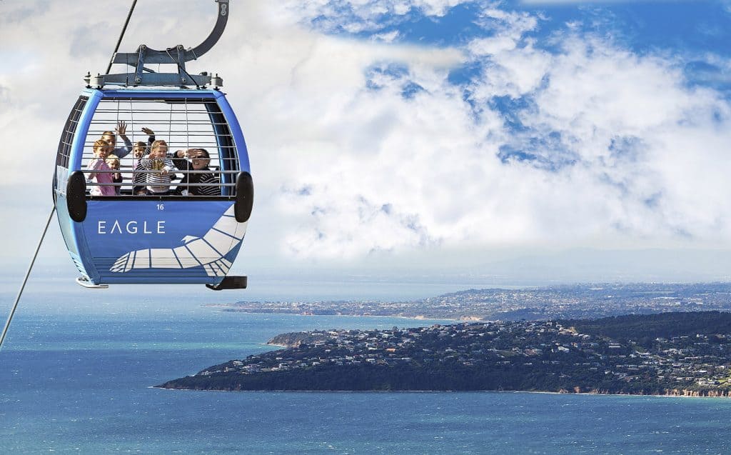 Arthurs Seat Eagle family flight