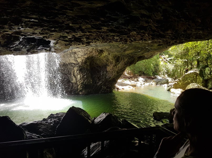 Natural Bridge - a short distance from The Mouses House