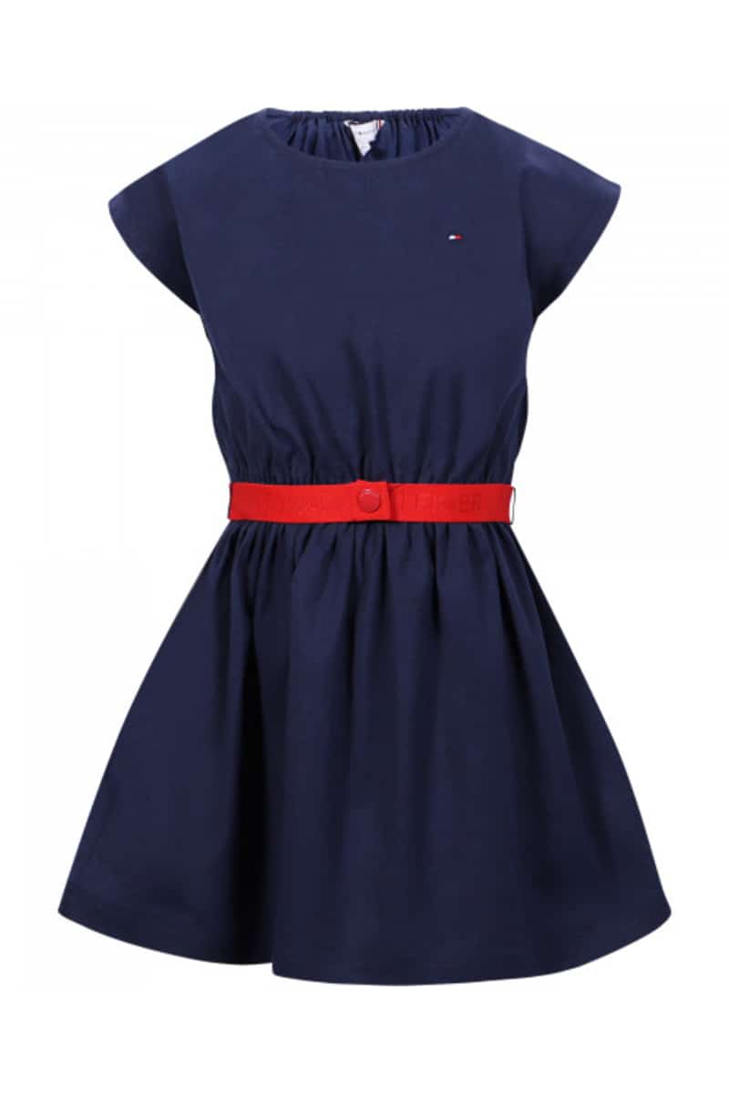 TOMMY HILFIGER - Girls' Dress in Navy Blue