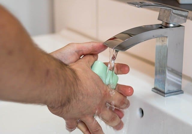 Wash your hands to avoid getting flu next season