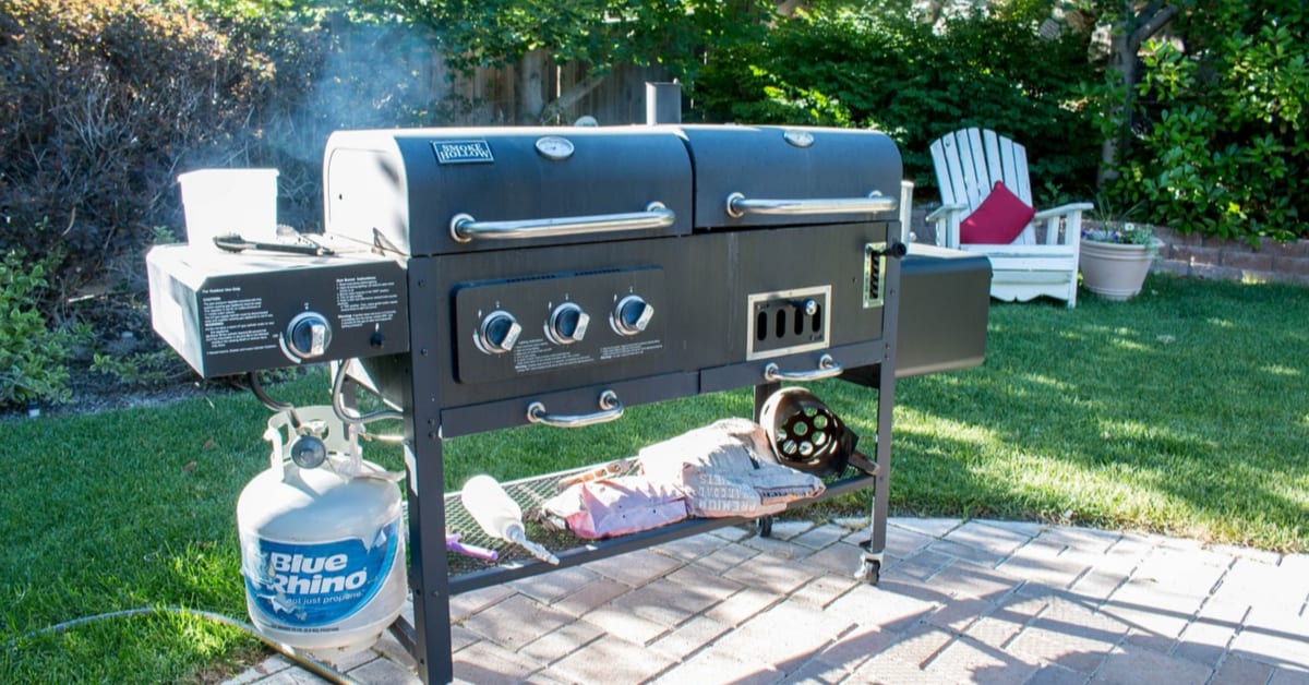 backyard barbeque grill