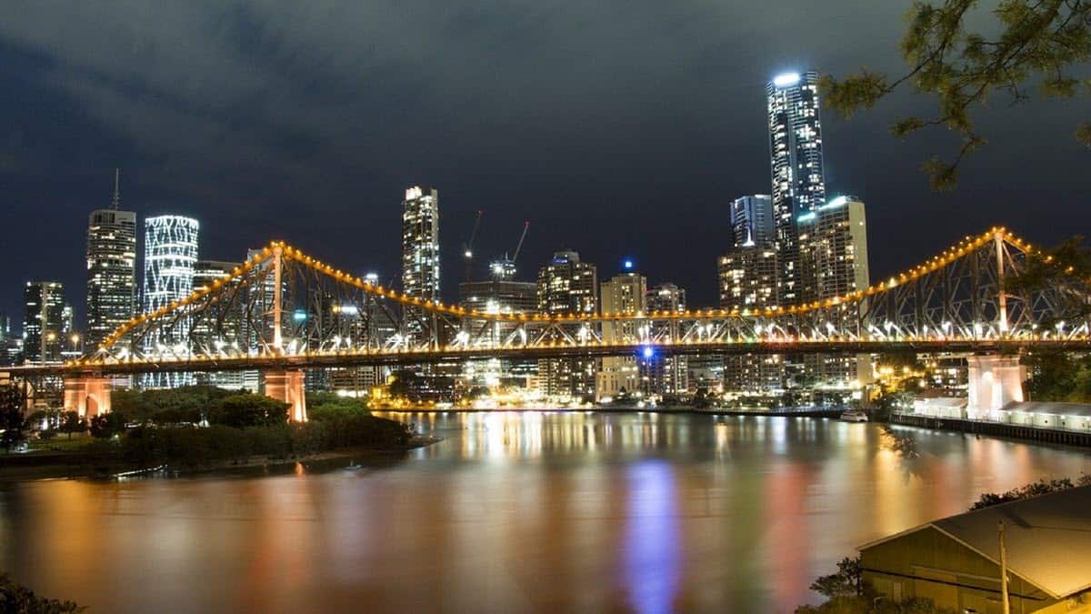 Brisbane Queensland - showing Story Bridge