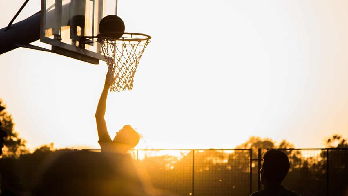 Teenage Son Who Loves Basketball