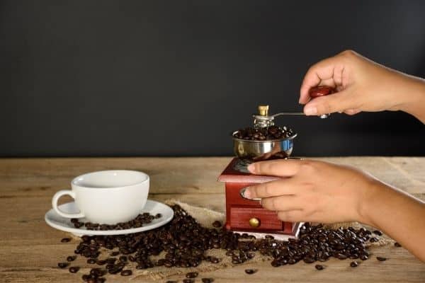 grind coffee beans
