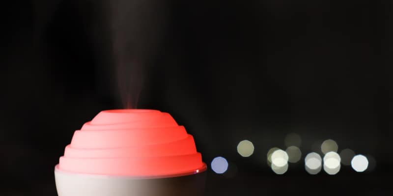 humidifier with light