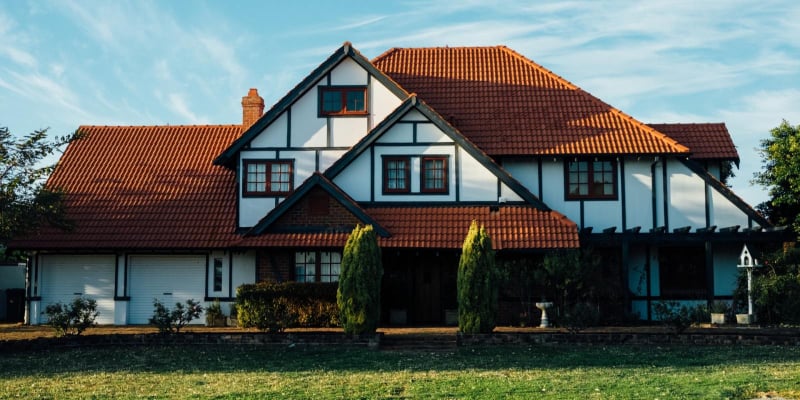 House with big yard