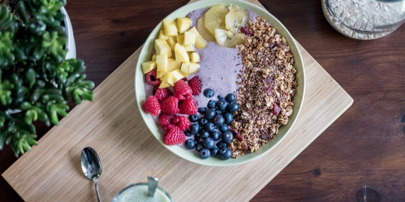 A bowl of superfoods