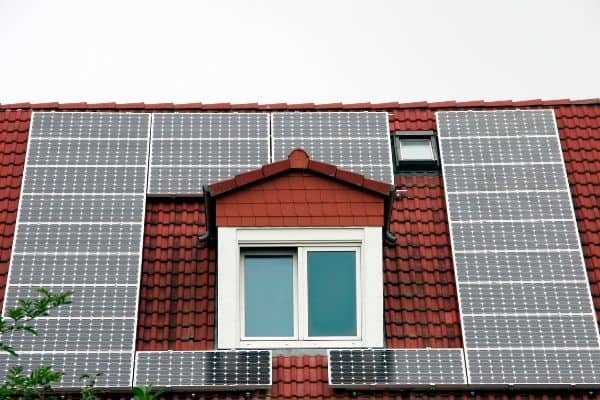 Solar power in residential home