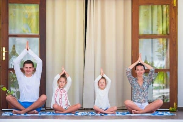 Family yoga