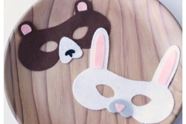 Cute felt face pieces