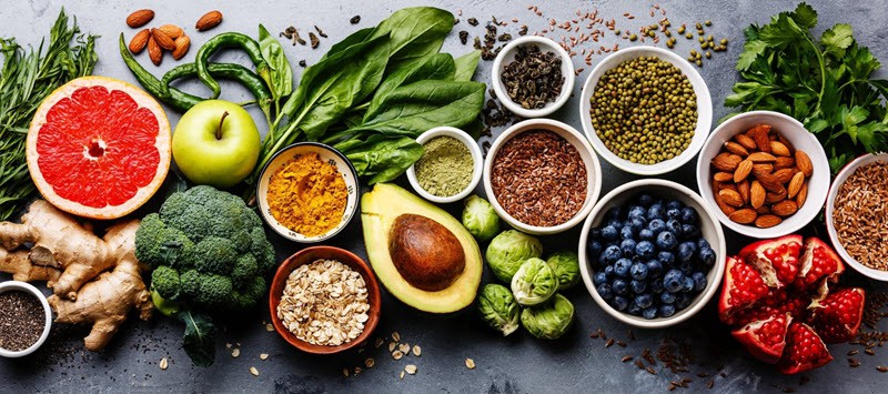 Healthy food for a healthy summer body