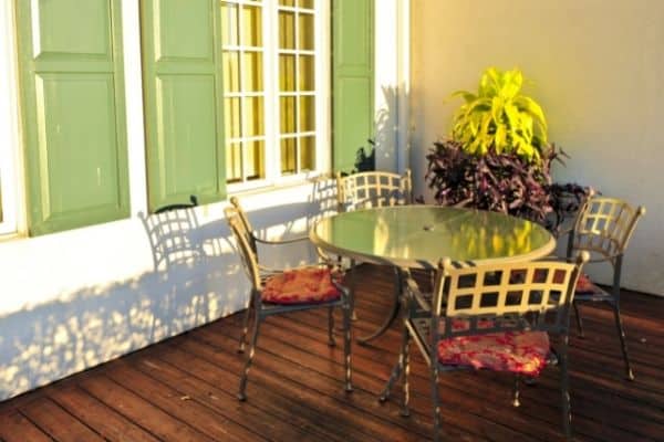 patio metal furniture