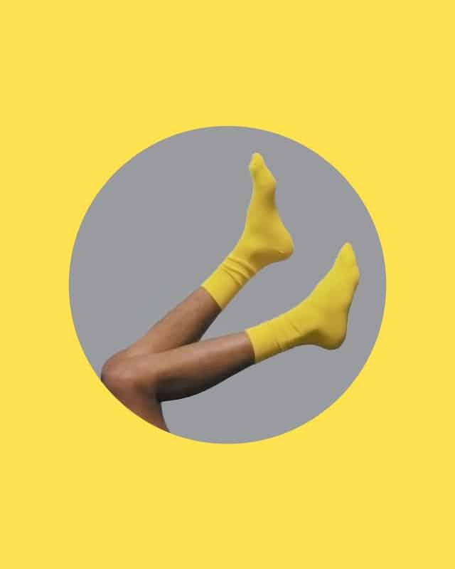 yellow socks