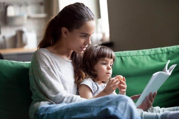 reading to kids