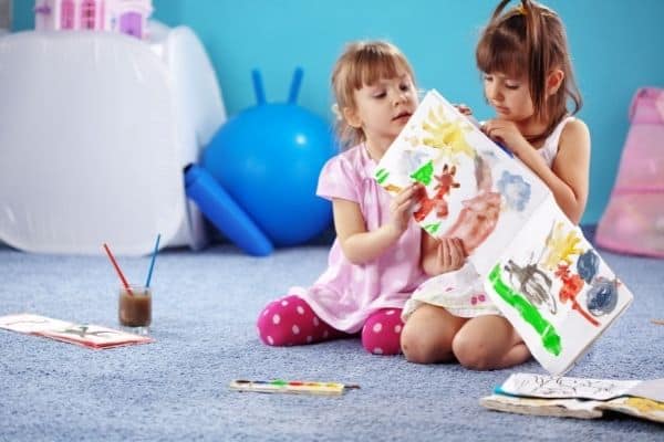 Young Girls Art