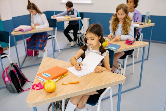 Young Children At School