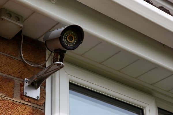 Home With Security Camera