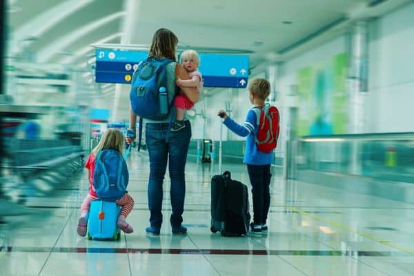 Mom Travelling With Kids