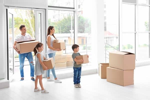 Family Moving In