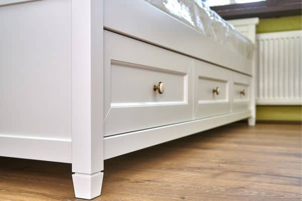 Bedframe With Storage Space