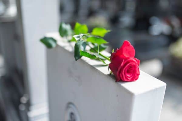 Flower On Funeral