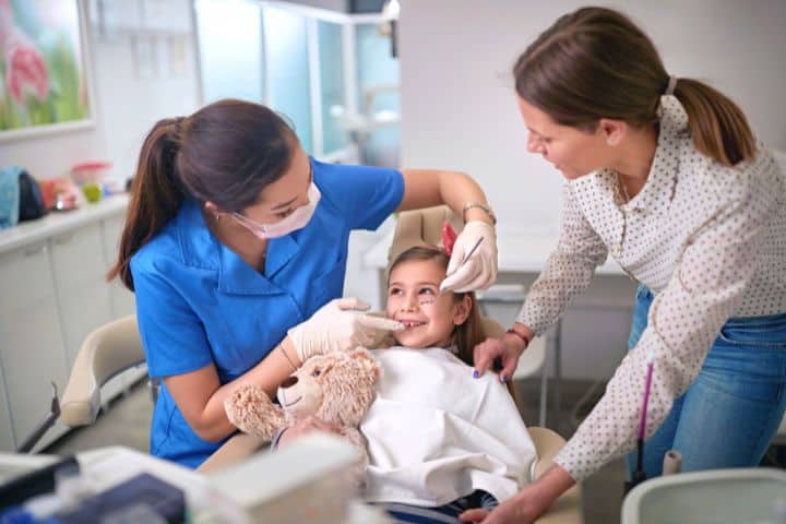 A Child At The Dentist