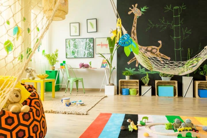 Room For A Child With A Bunch Of Toys