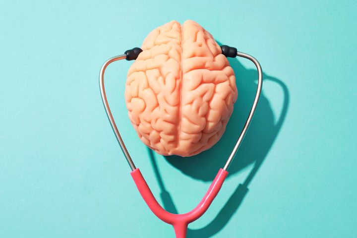 Brain And Stethoscope
