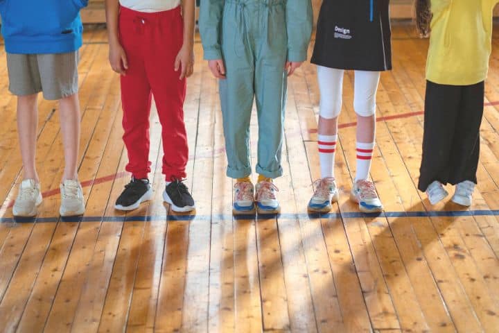 Children In The Gym