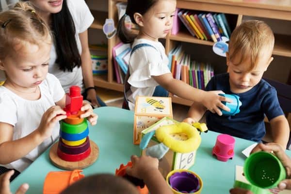 Children Playing Toys