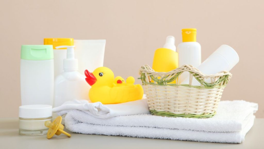 Some Infant Toiletries